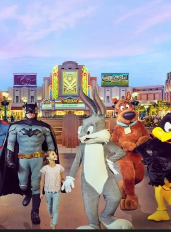 جولات وألعاب عالم وارنر براذرز في أبوظبي