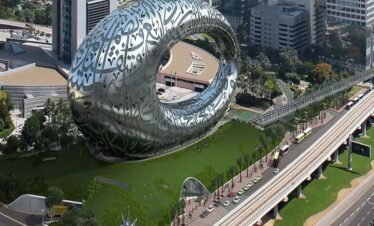 أين يقع متحف المستقبل؟