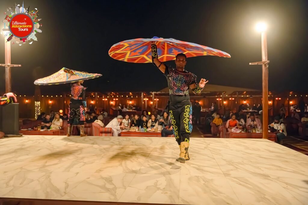 premium desert safari dubai tanoura dance live show performance