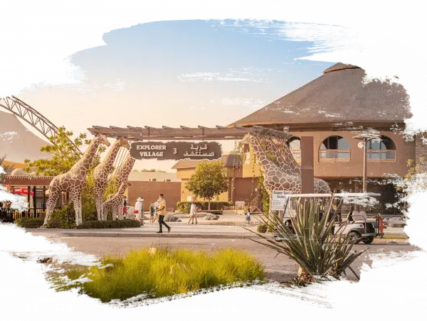 استمتع بمغامرة سفاري في حديقة دبي سفاري