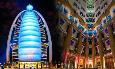 تجربة استثنائية للزوار داخل برج العرب