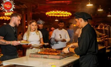 premium desert safari dubai bbq dinner buffet with grilled dishes
