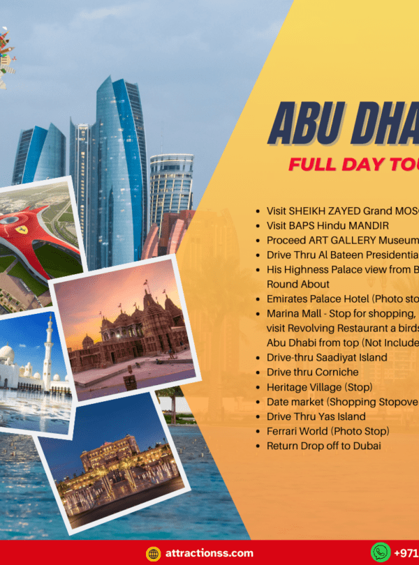 أفضل الأنشطة السياحية في أبوظبي