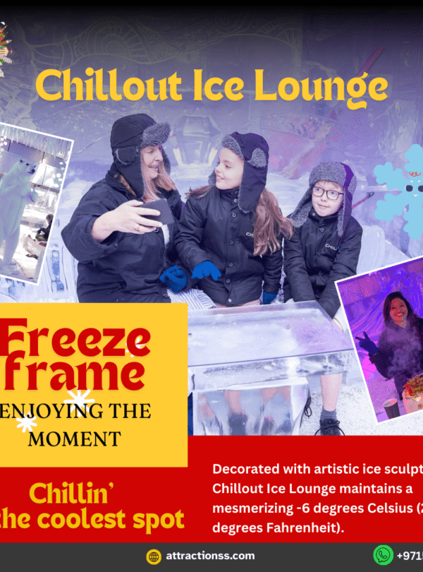 جلسة استرخاء باردة في مطعم الجليد Chillout دبي