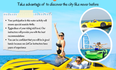 جت كار فاخر ينطلق على مياه جميرا في دبي