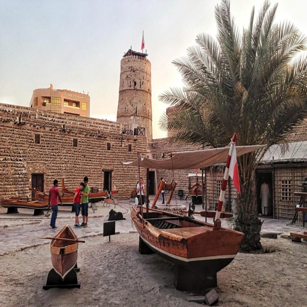 جولة ثقافية في متحف الشندغة بدبي