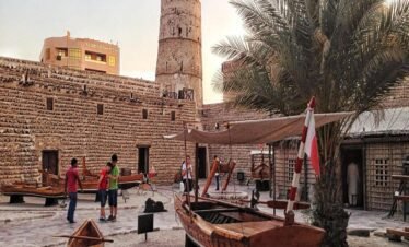 جولة ثقافية في متحف الشندغة بدبي